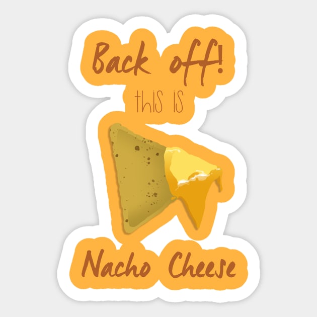 Nacho Cheese Sticker by DapperDanSays